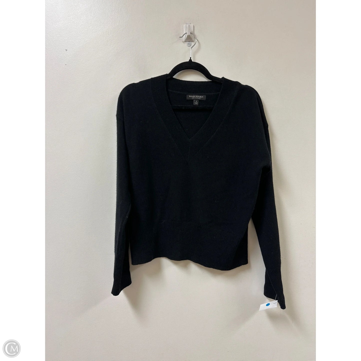 Sweater Cashmere By Banana Republic In Black, Size: S
