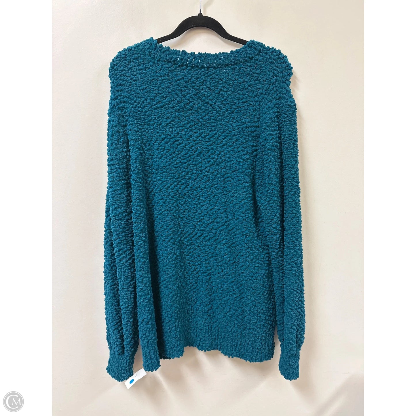 Sweater By Zenana In Teal, Size: 1x