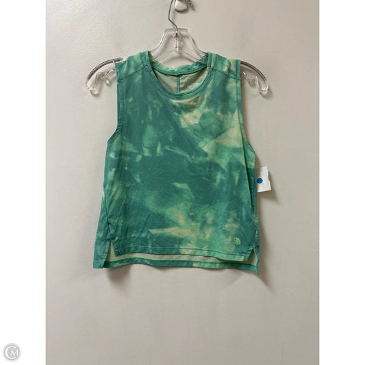 Athletic Tank Top By The North Face In Green, Size: Xs