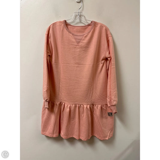 Tunic Long Sleeve By Clothes Mentor In Pink, Size: Xs