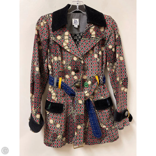 Coat Peacoat By Ivy Jane In Multi-colored, Size: S