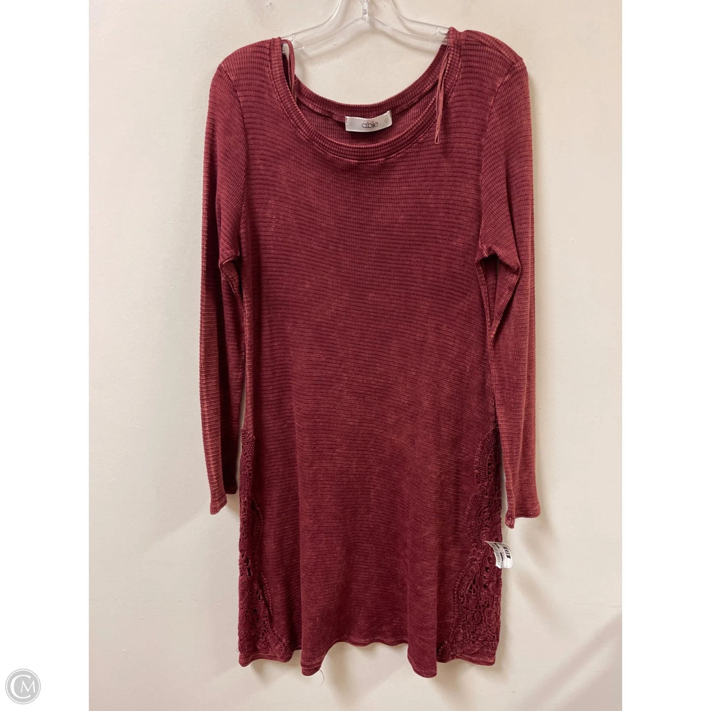 Dress Casual Short By Able In Red, Size: L