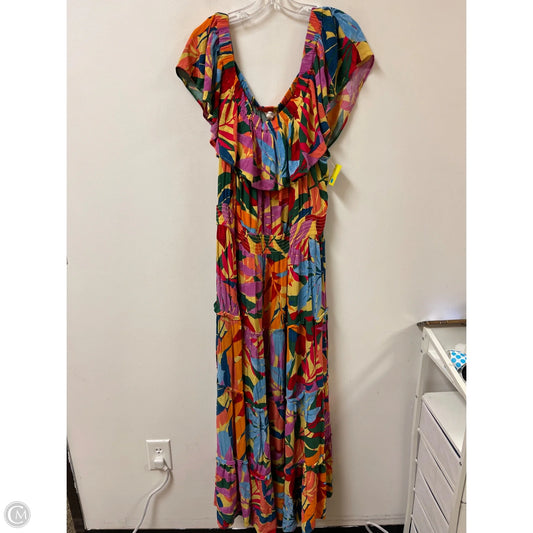 Dress Casual Maxi By Terra & Sky In Multi-colored, Size: 4x