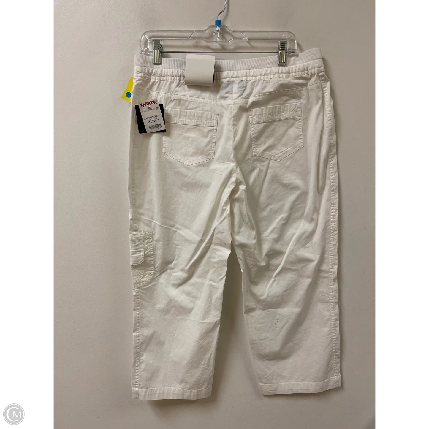 Pants Cropped By Rafaella In White, Size: 10