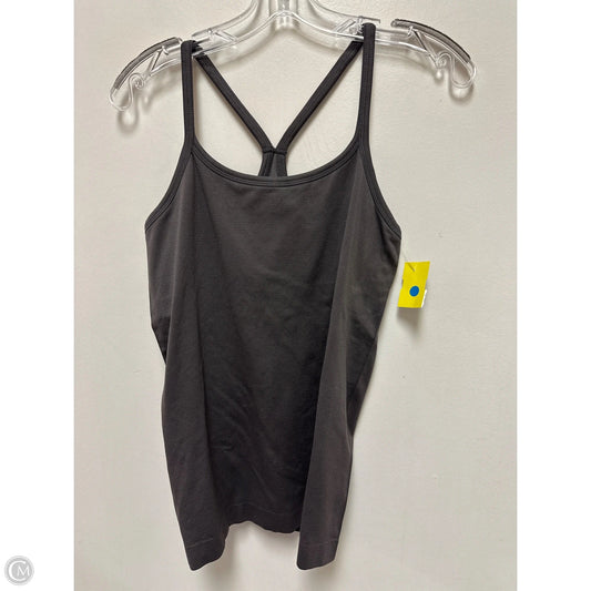 Athletic Tank Top By Clothes Mentor In Grey, Size: L