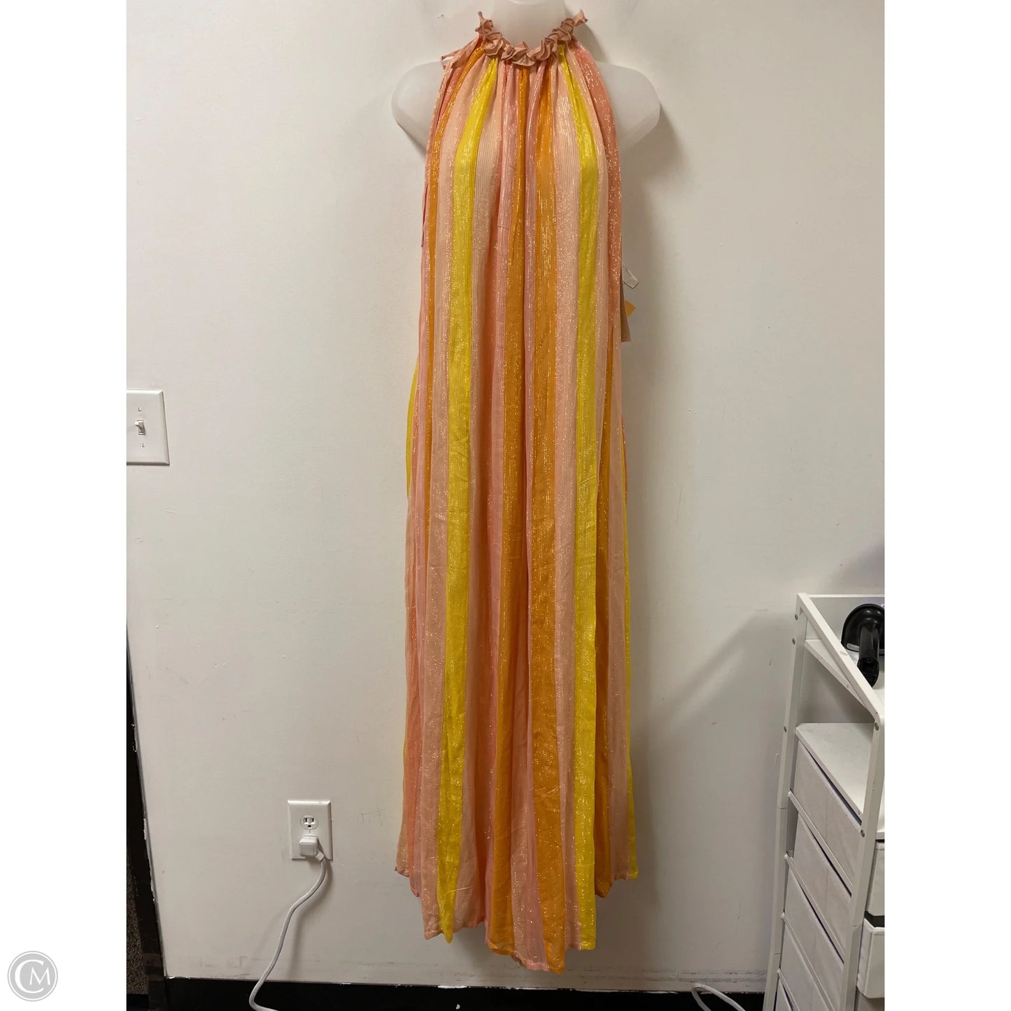 Jumpsuit By Anthropologie In Orange, Size: Xl