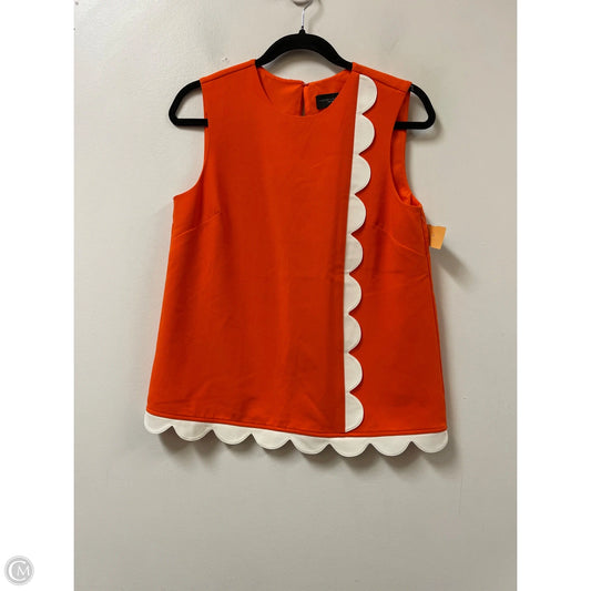 Blouse Sleeveless By Target-designer In Orange, Size: S