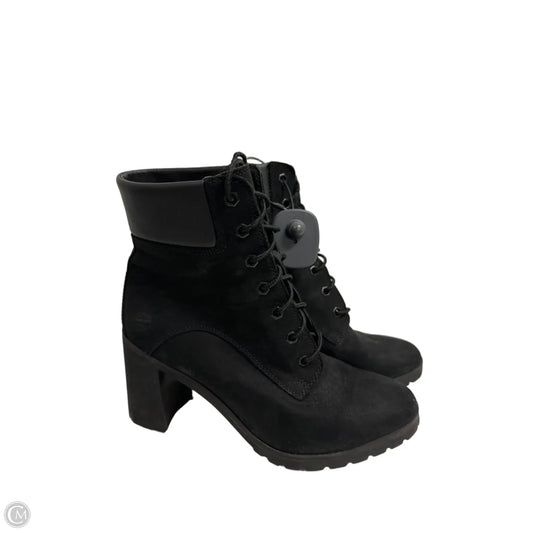 Boots Ankle Heels By Timberland In Black, Size: 8.5