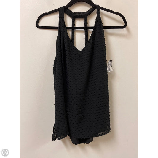 Top Sleeveless By Collective Concepts In Black, Size: M