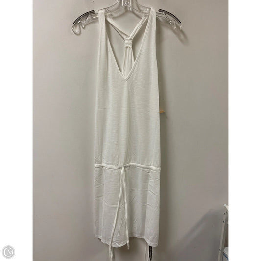 Swimwear Cover-up By Clothes Mentor In White, Size: L