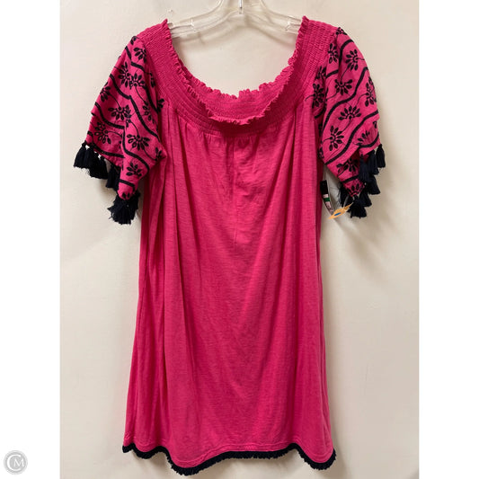 Dress Casual Short By Crown And Ivy In Pink, Size: L