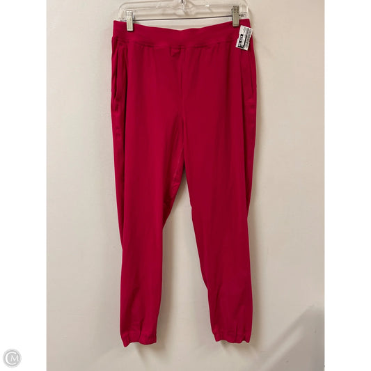 Athletic Pants By Lululemon In Pink, Size: 8