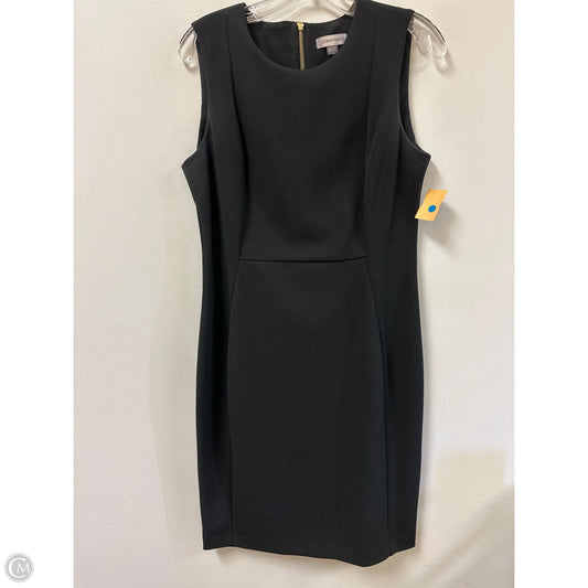 Dress Work By Calvin Klein In Black, Size: L