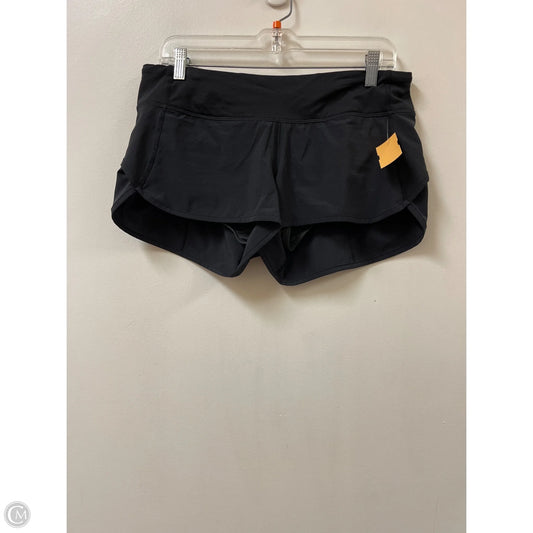 Athletic Shorts By Lululemon In Black, Size: 8