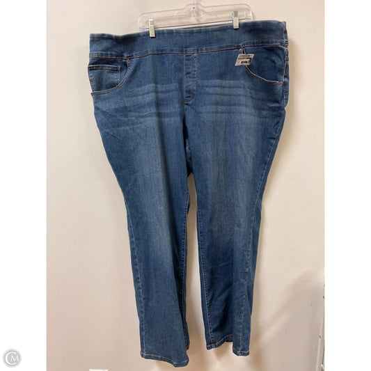 Jeans Straight By The Pioneer Woman In Blue Denim, Size: 22