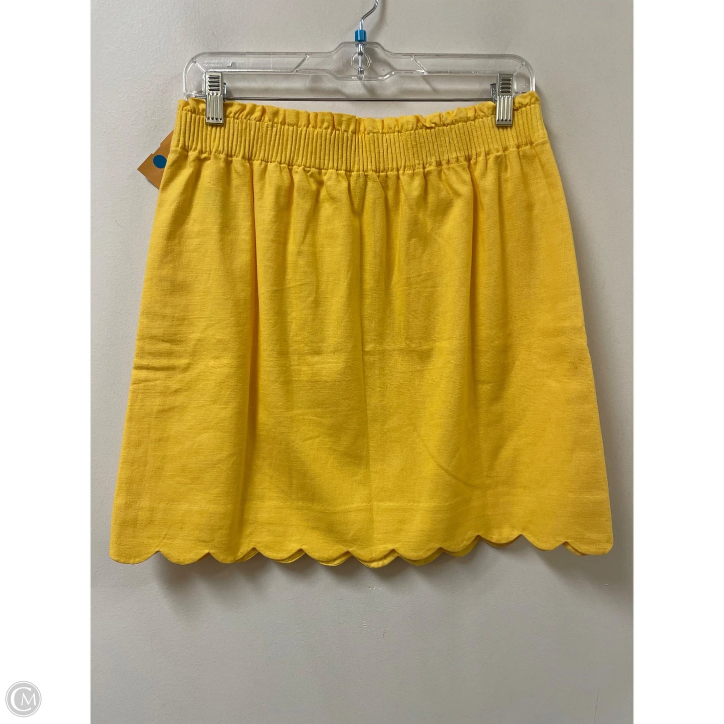 Skirt Mini & Short By J. Crew In Yellow, Size: 6