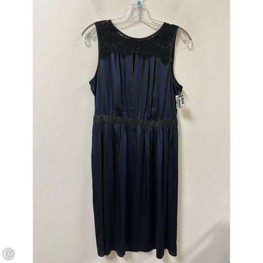 Dress Casual Midi By Loft In Purple, Size: S