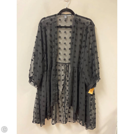 Kimono By Shein In Black, Size: 3x