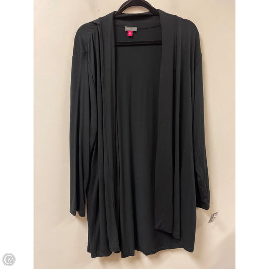 Cardigan By Vince Camuto In Black, Size: 2x