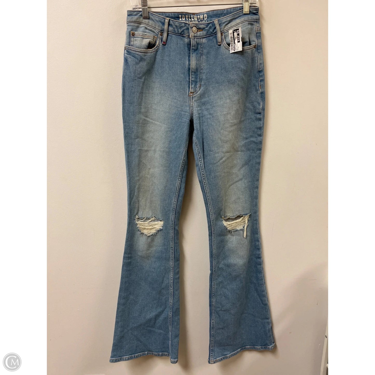 Jeans Flared By Idyllwind In Blue Denim, Size: 8