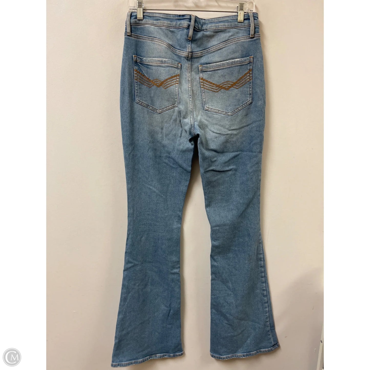 Jeans Flared By Idyllwind In Blue Denim, Size: 8
