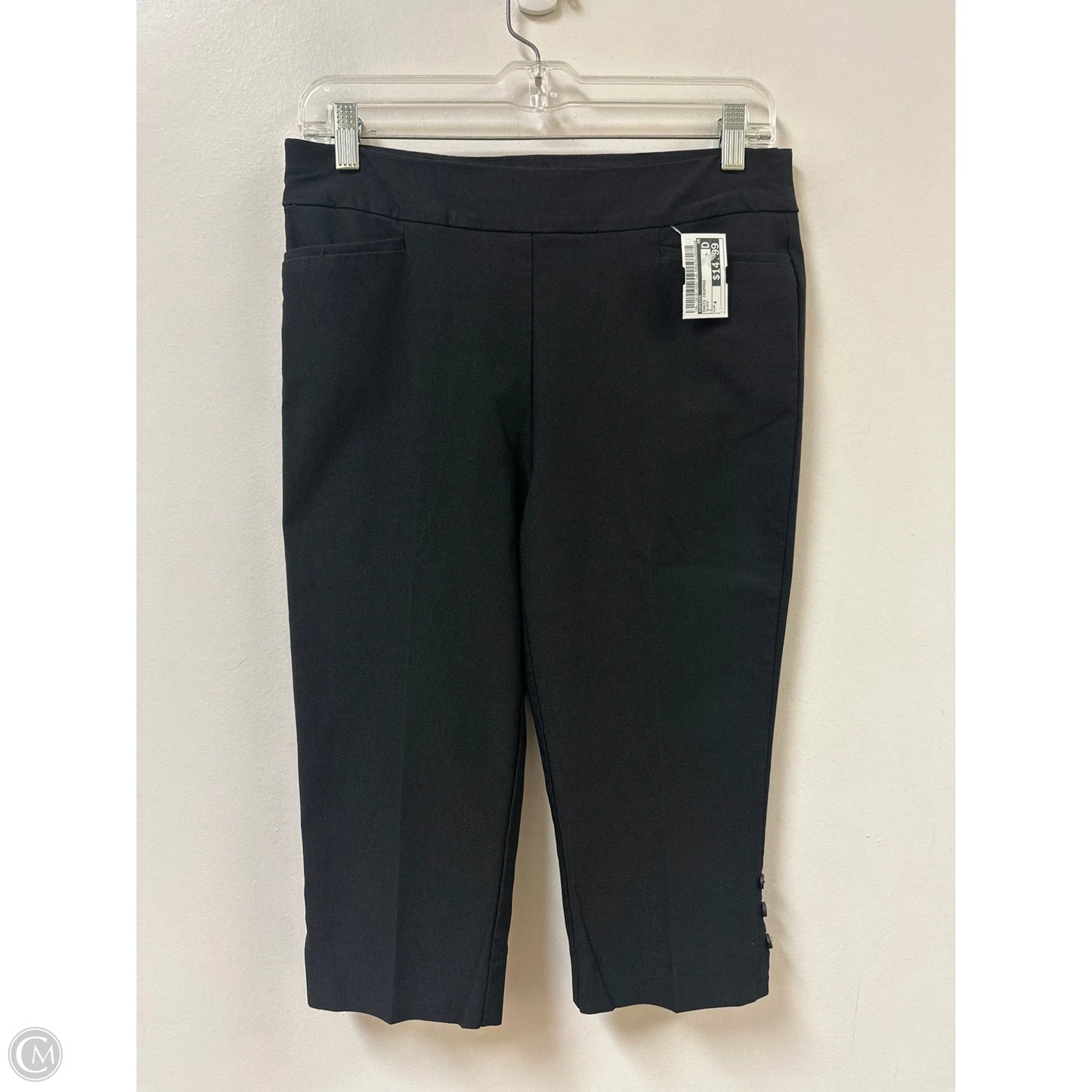 Pants Cropped By Chicos In Black, Size: 4