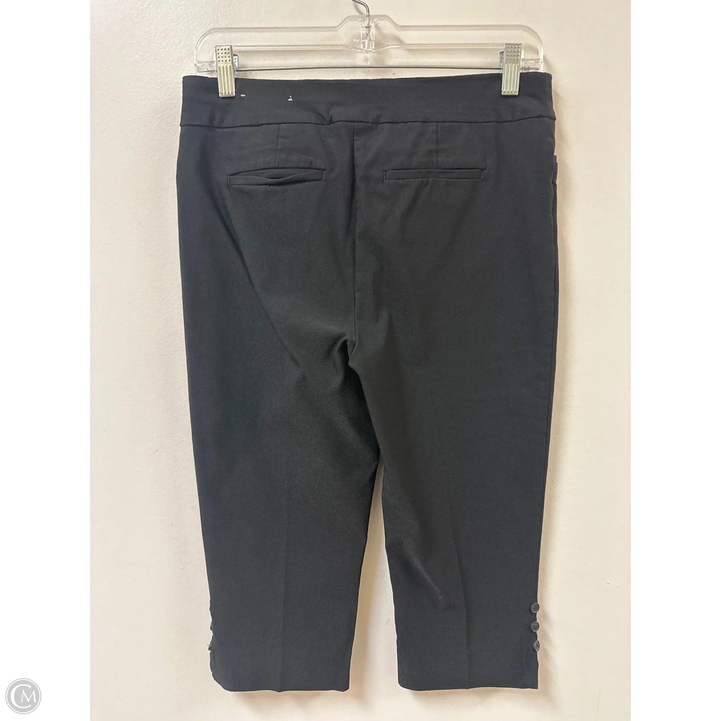Pants Cropped By Chicos In Black, Size: 4