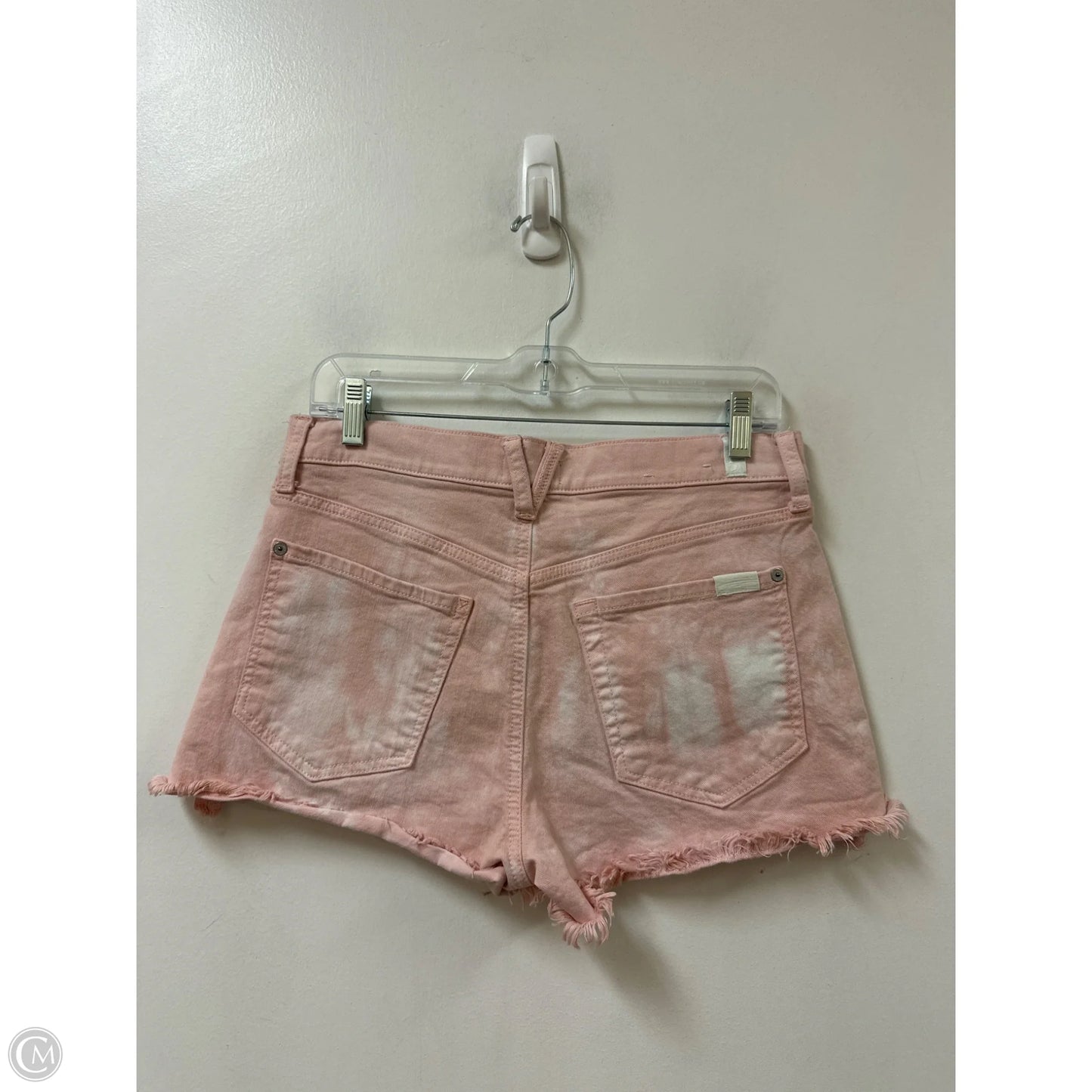 Shorts By 7 For All Mankind In Pink, Size: 4