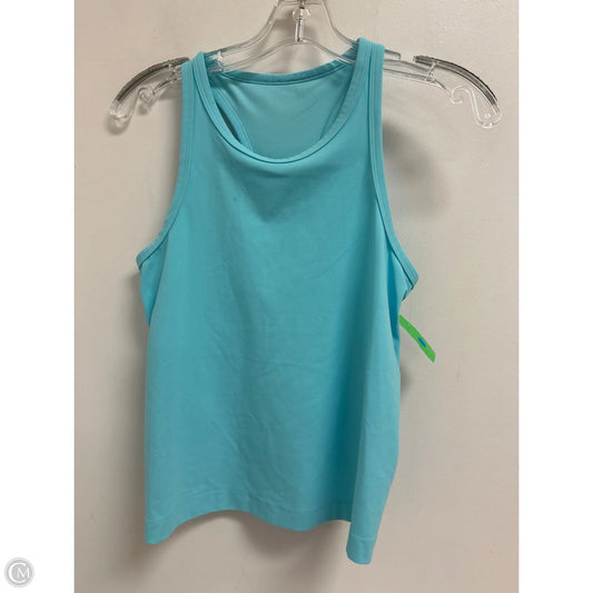 Athletic Tank Top By Lululemon In Blue, Size: M