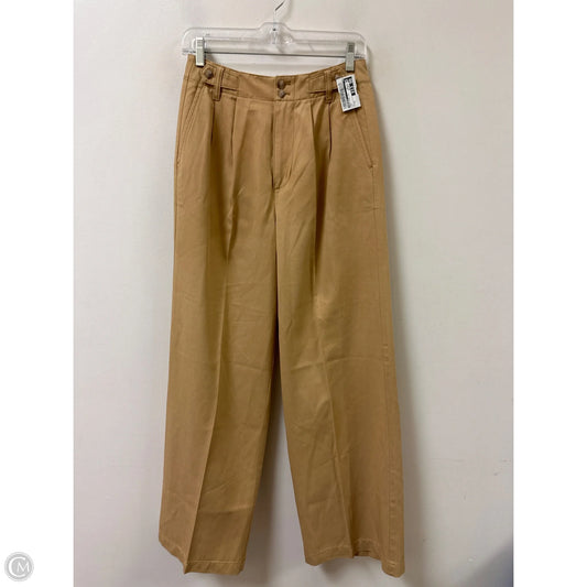 Pants Wide Leg By Madewell In Tan, Size: 0