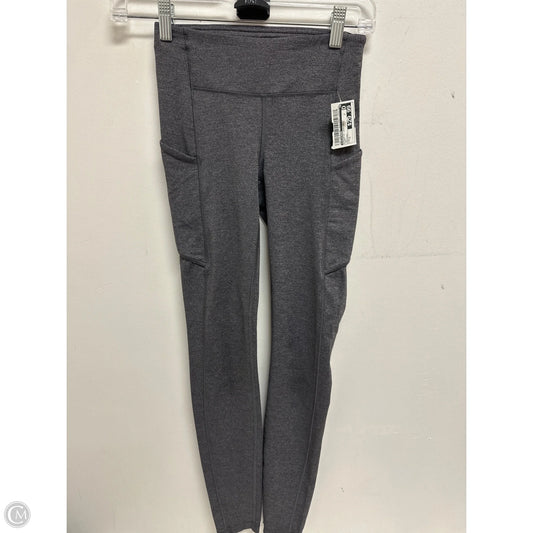 Athletic Leggings By Lululemon In Grey, Size: 2