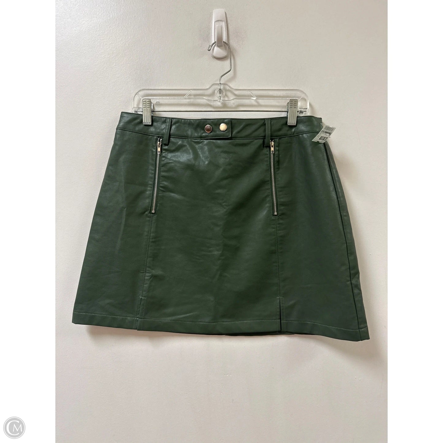 Skirt Mini & Short By Blue Rain In Green, Size: 12