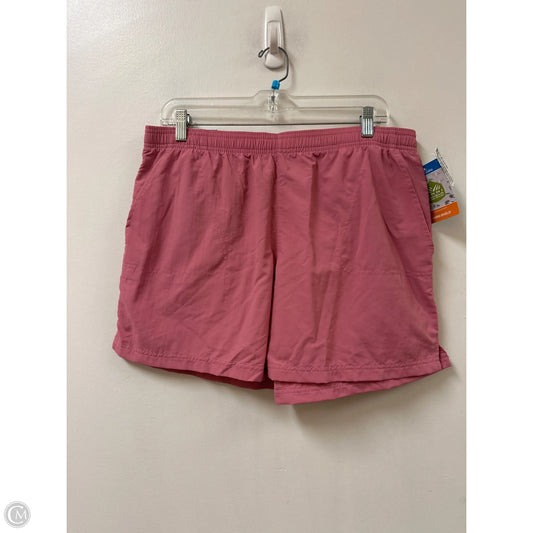 Athletic Shorts By Columbia In Pink, Size: L
