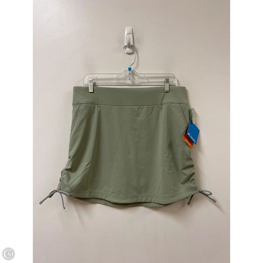 Athletic Skirt By Columbia In Green, Size: L