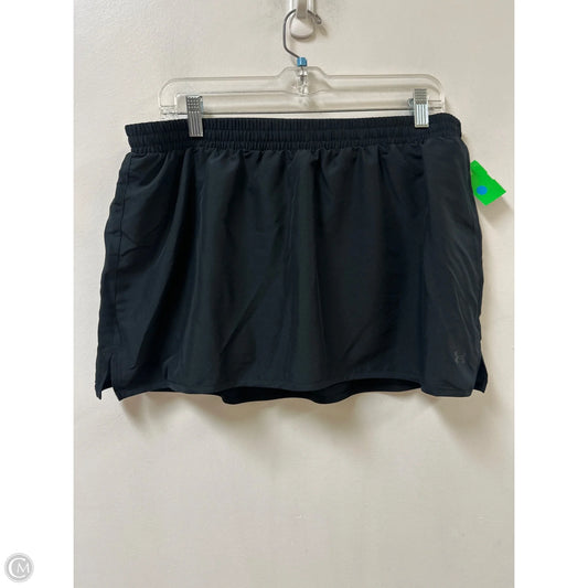 Athletic Skirt By Under Armour In Leopard Print, Size: L