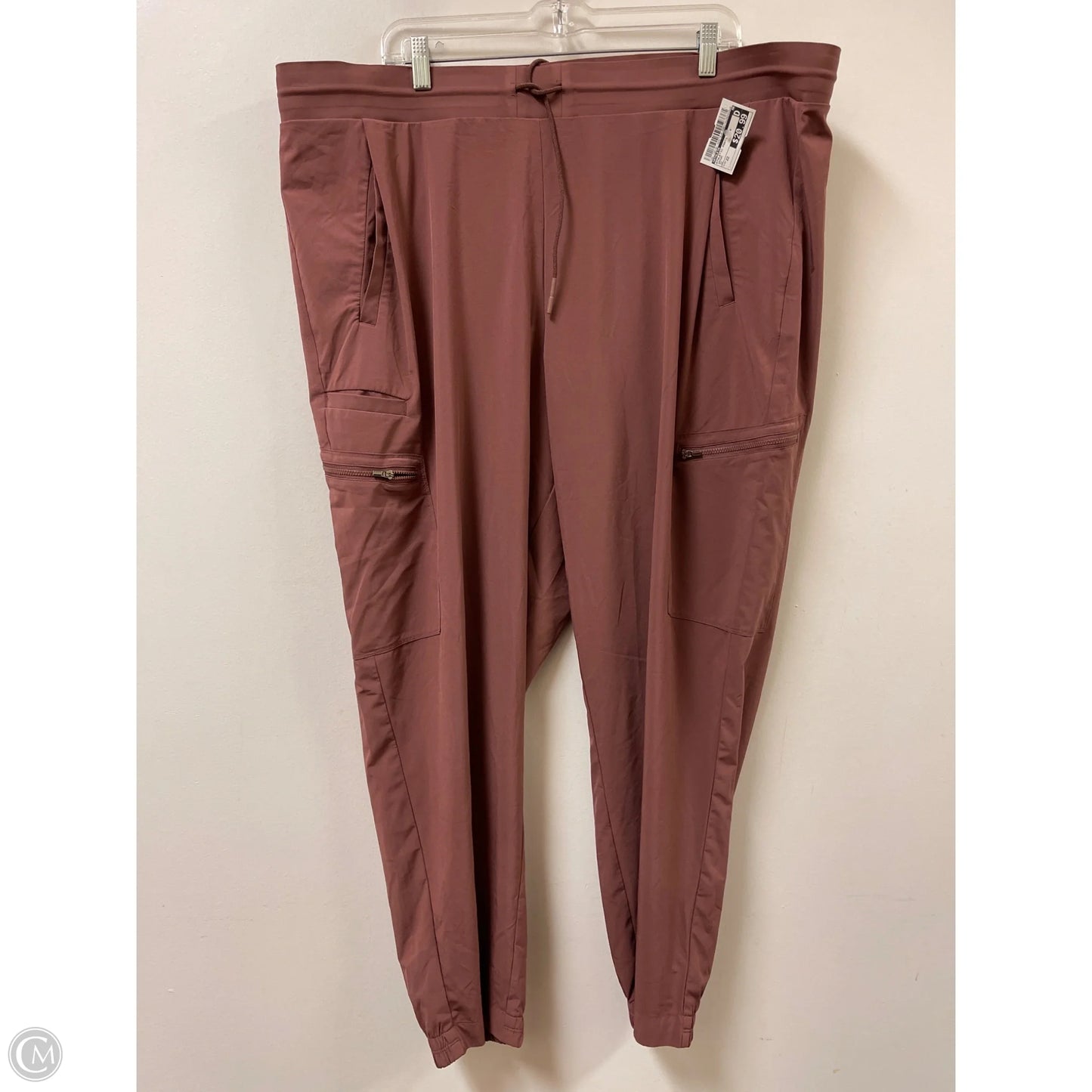 Athletic Pants By Athleta In Brown, Size: 22