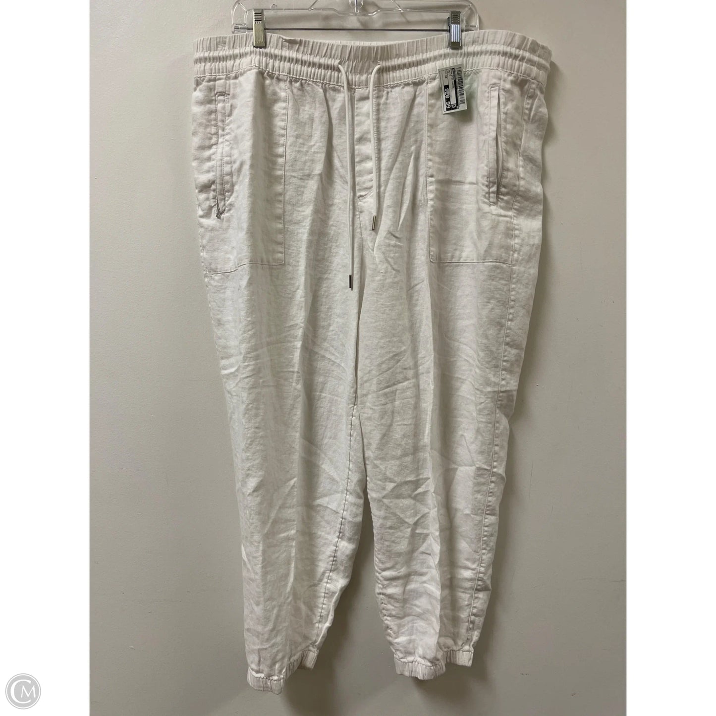 Athletic Pants By Athleta In White, Size: 20