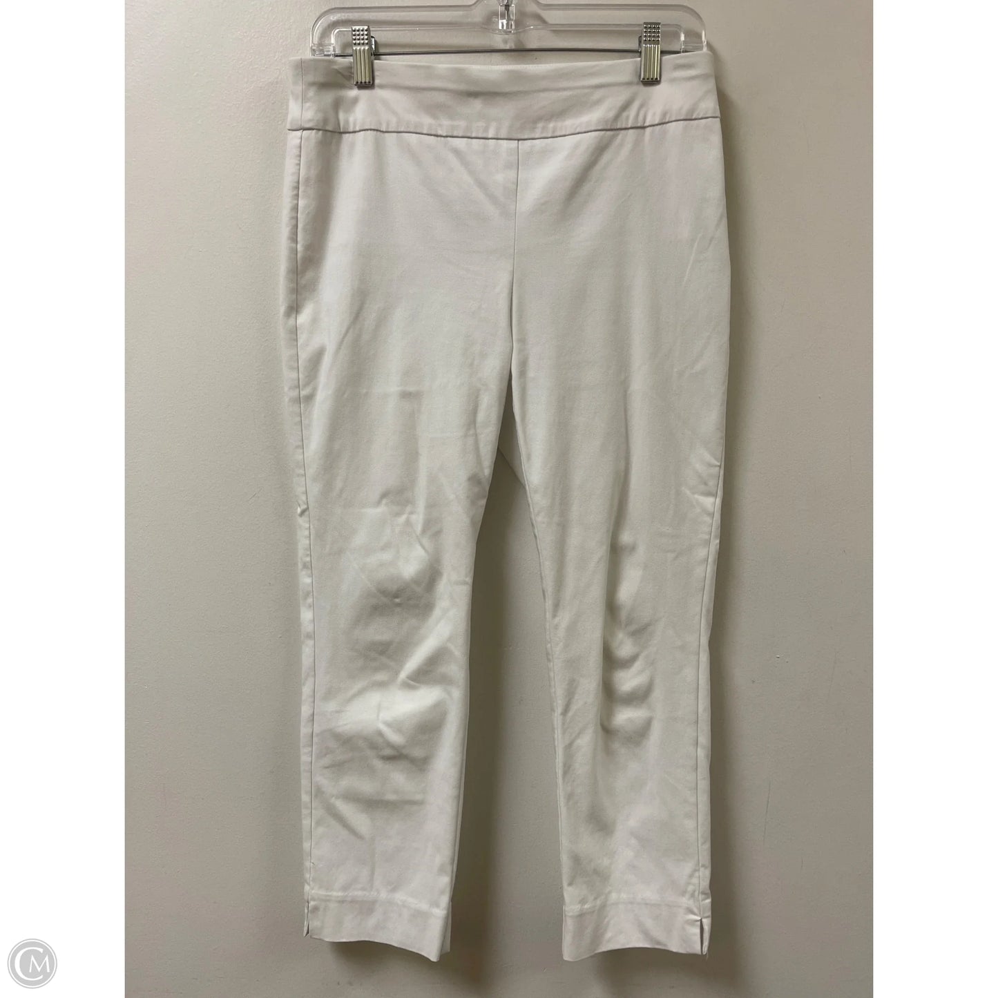 Pants Leggings By Chicos In Cream, Size: 6