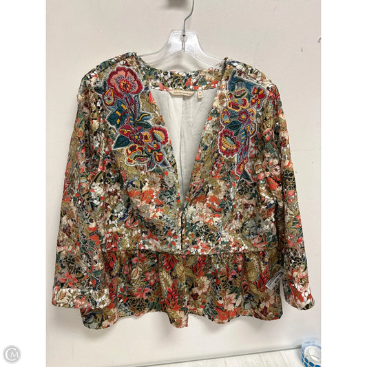 Blazer By Soft Surroundings In Multi-colored, Size: Xl