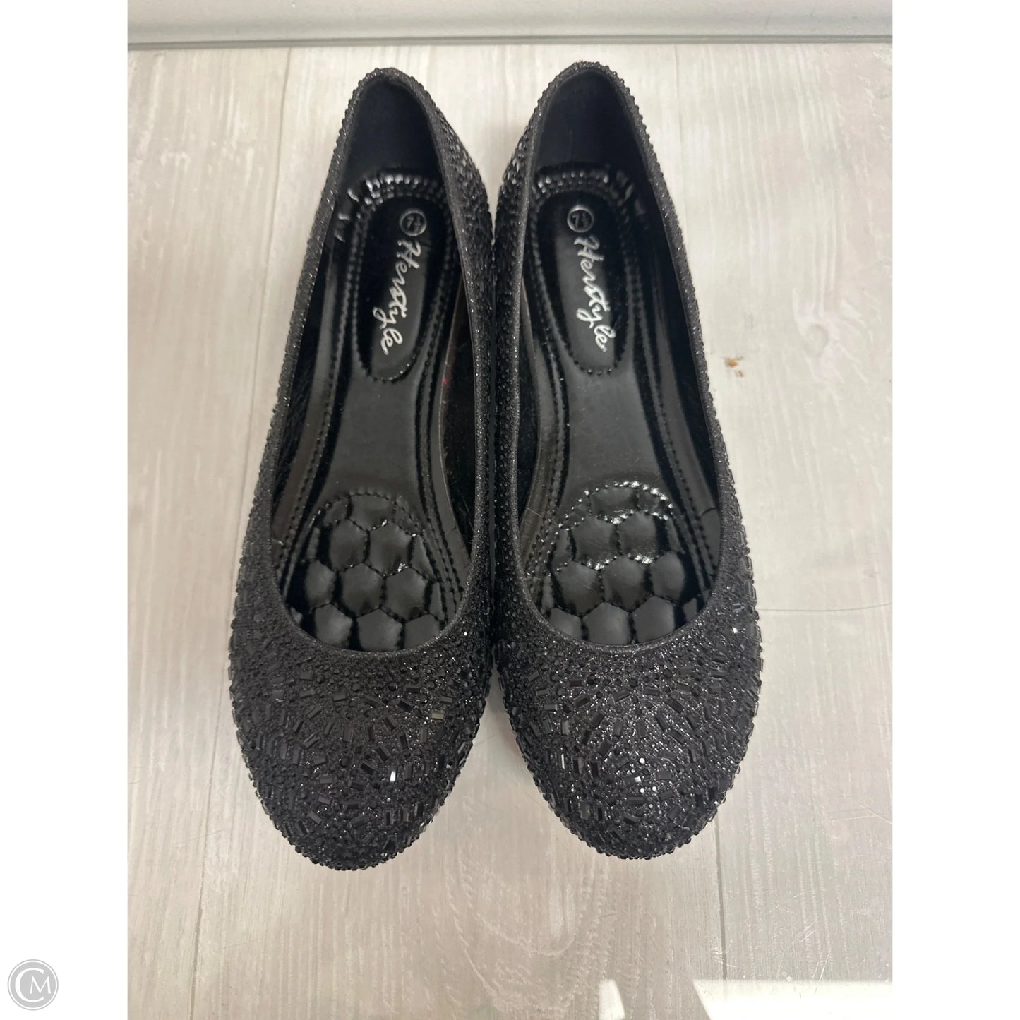 Shoes Flats By Herstyle In Black, Size: 7.5