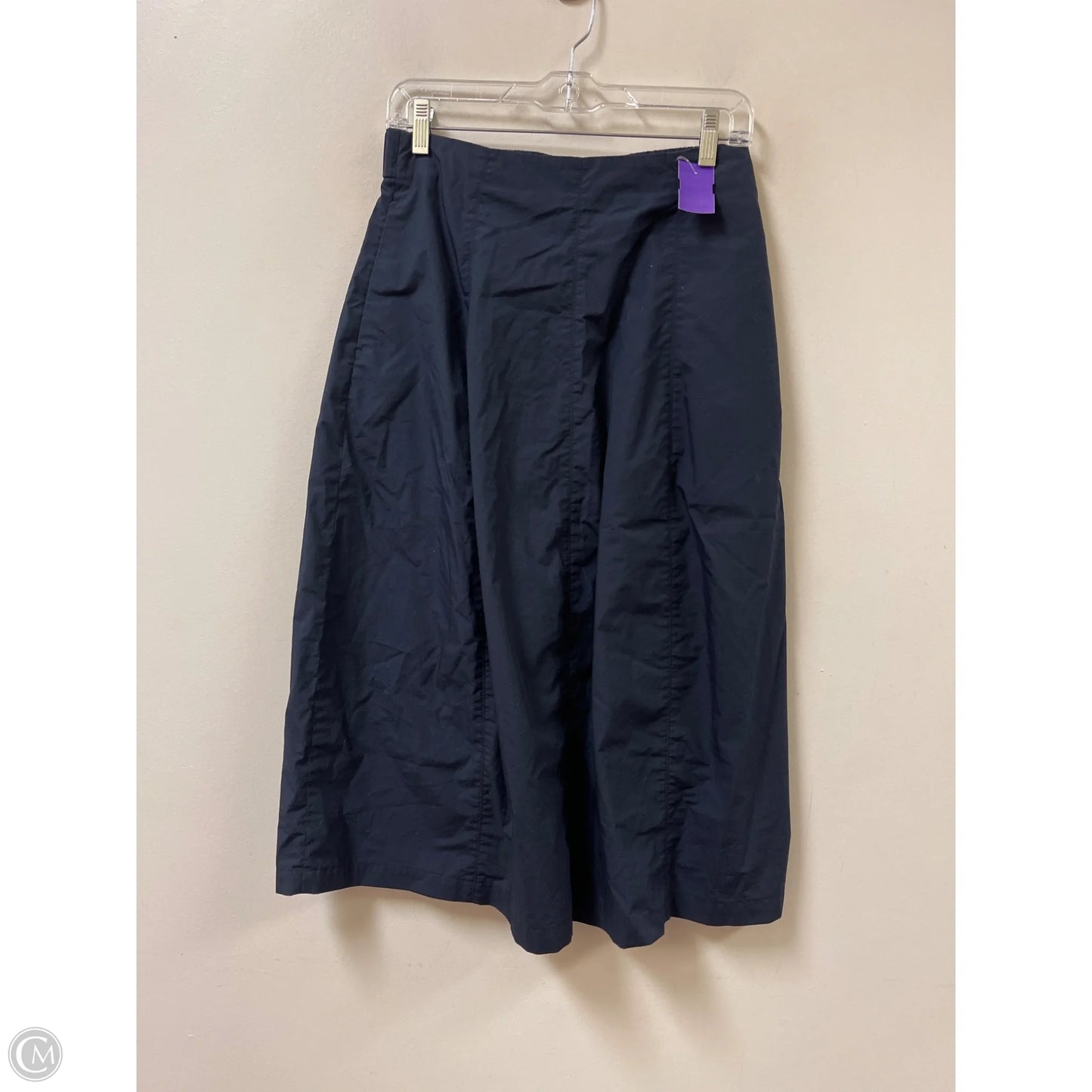 Skirt Maxi By Uniqlo In Navy, Size: 8