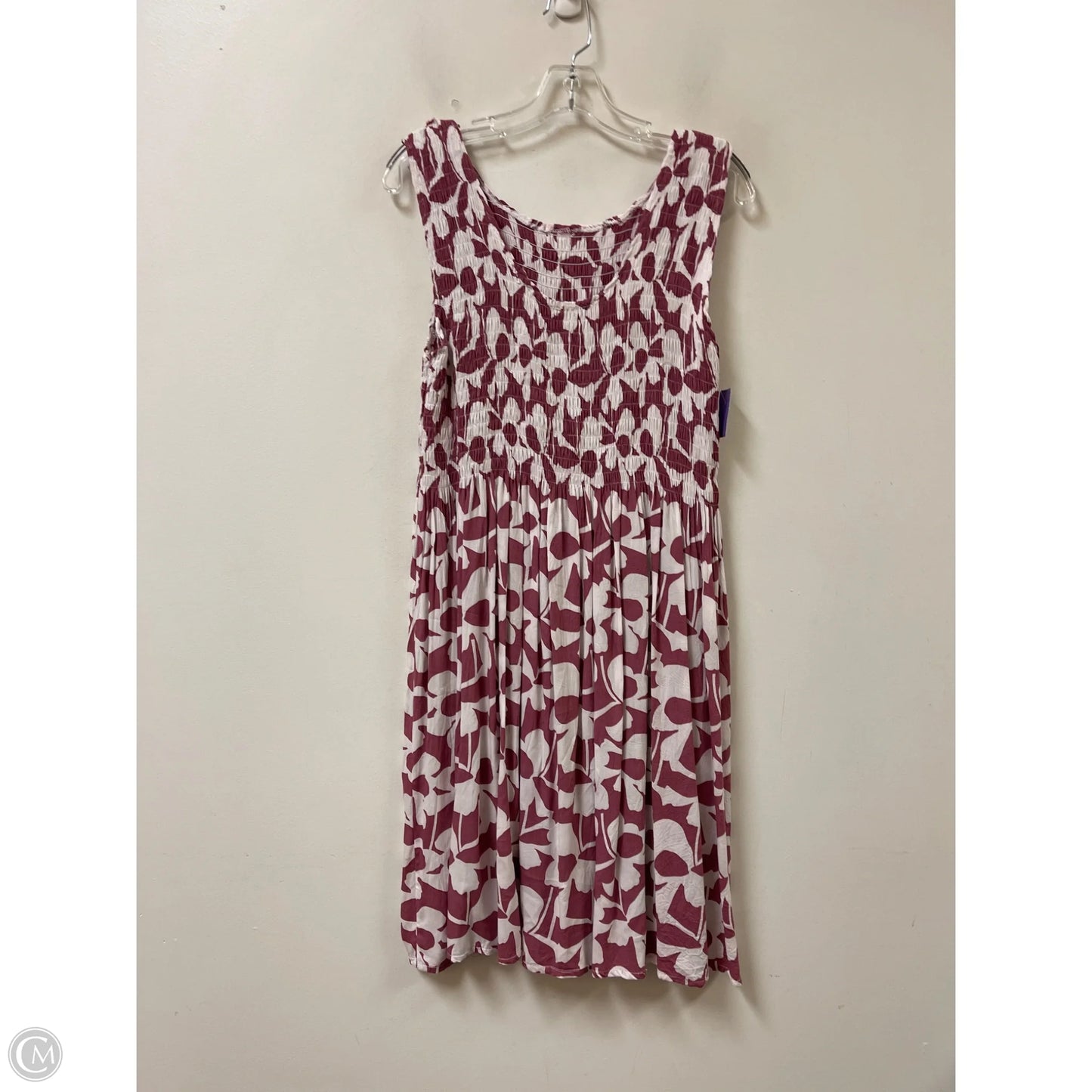 Dress Casual Short By Clothes Mentor In Red, Size: 1x