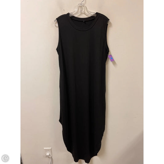 Dress Casual Maxi By Clothes Mentor In Black, Size: Xl