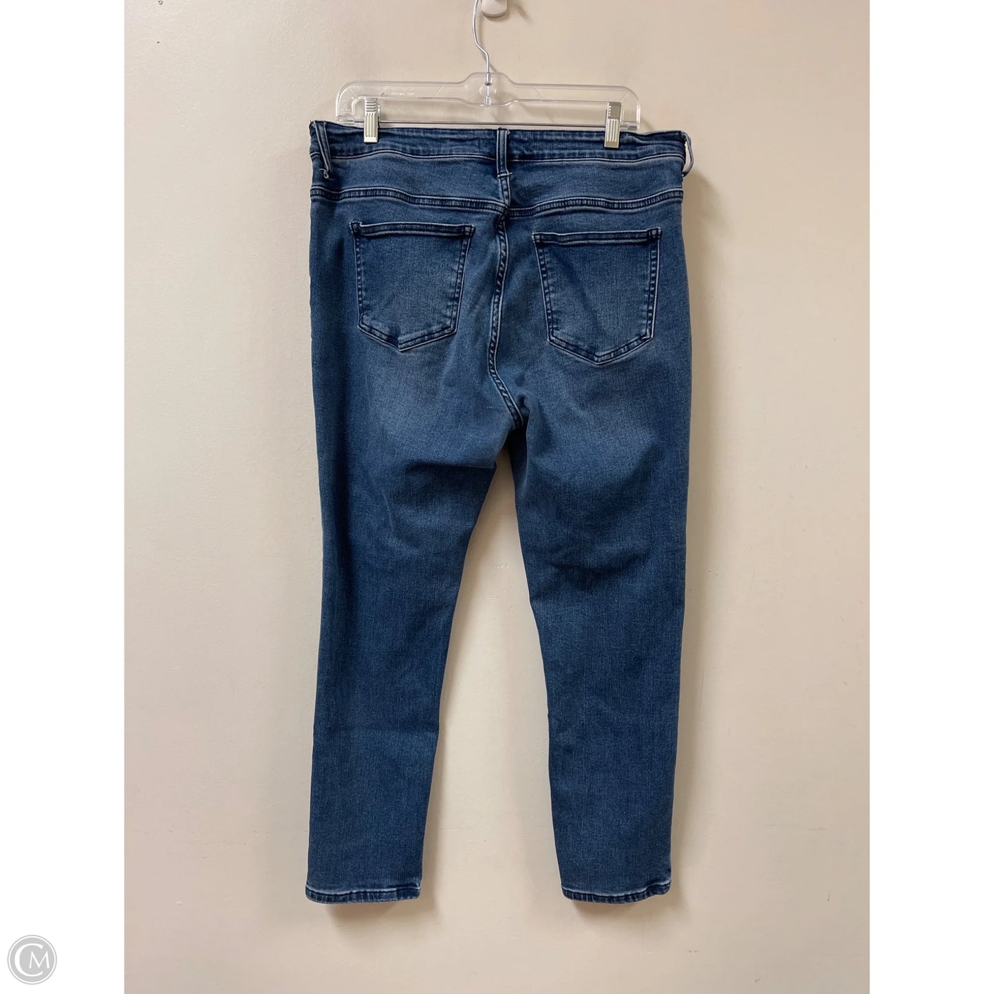 Jeans Skinny By Glitzy Girlz In Blue Denim, Size: 14