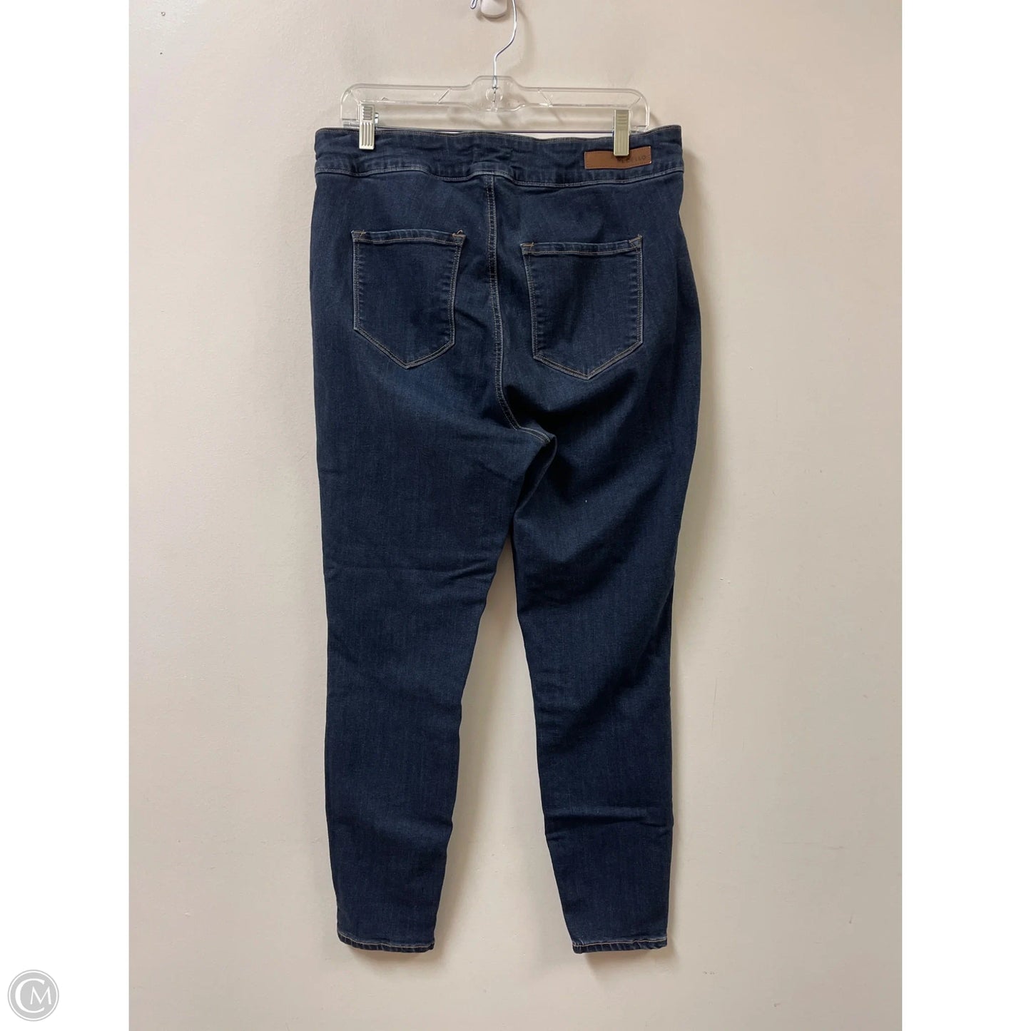 Jeans Skinny By Cello In Blue Denim, Size: 14
