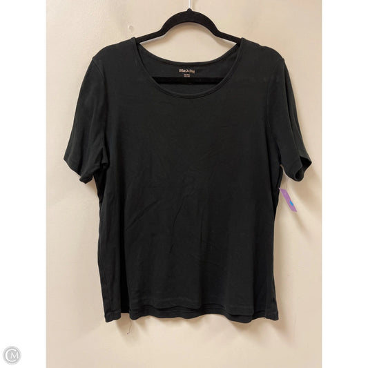 Top Short Sleeve Basic By White Stag In Black, Size: Xl