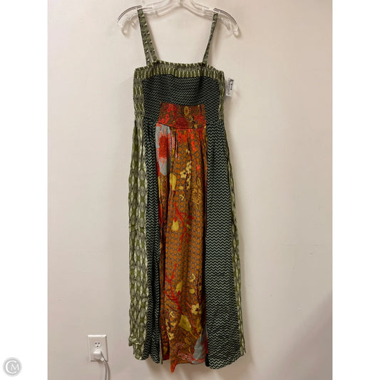 Dress Casual Maxi By Cma In Green, Size: S
