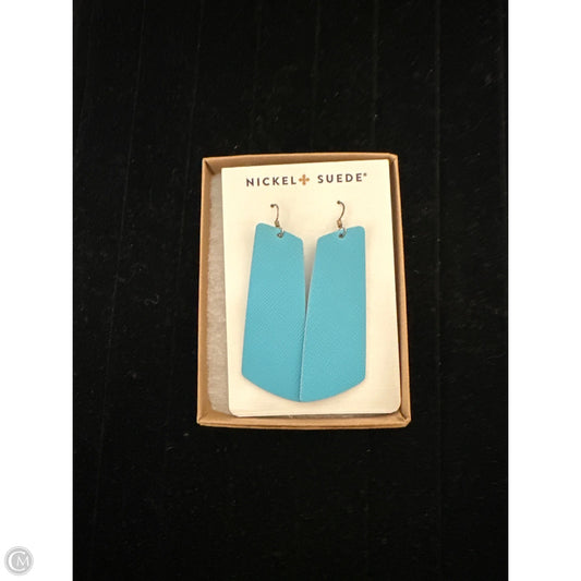 Earrings Dangle/drop By Nickel & Suede