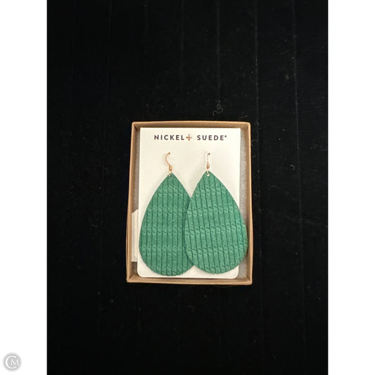 Earrings Dangle/drop By Nickel & Suede