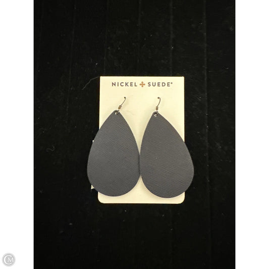 Earrings Dangle/drop By Nickel & Suede
